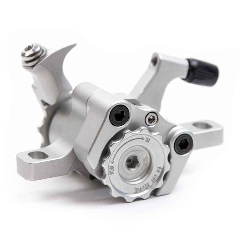 PAUL* klamper post mount disc calliper (all silver) - BLUE