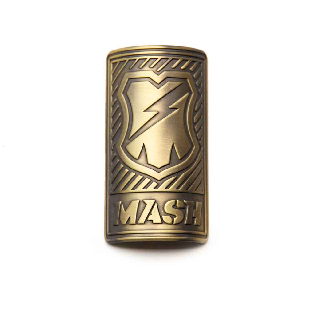 MASH* head badge (antique brass) - BLUE LUG ONLINE STORE