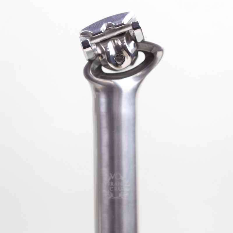 VELO ORANGE* cru 0set back seatpost (silver) - BLUE LUG