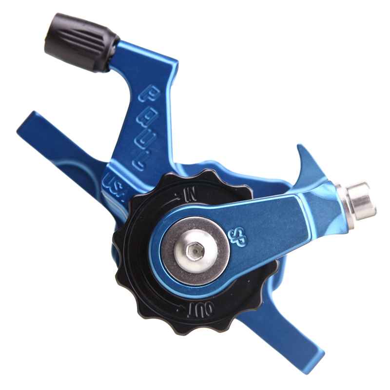 PAUL* klamper post mount disc calliper (silver) - BLUE LUG