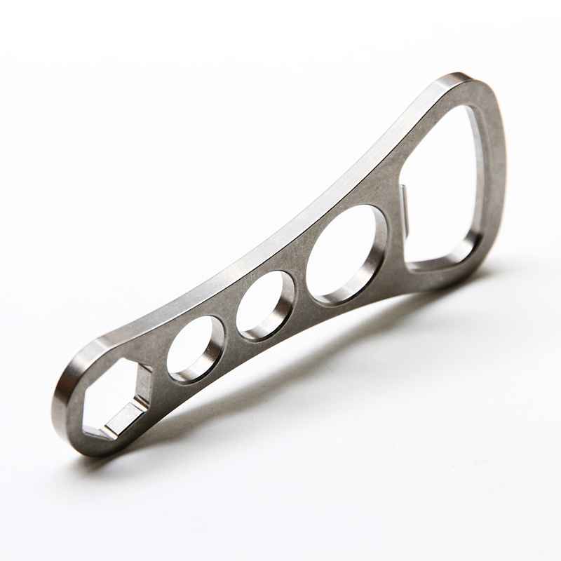 PARAGON MACHINE WORKS* titanium bottle opner (wrench) - BLUE