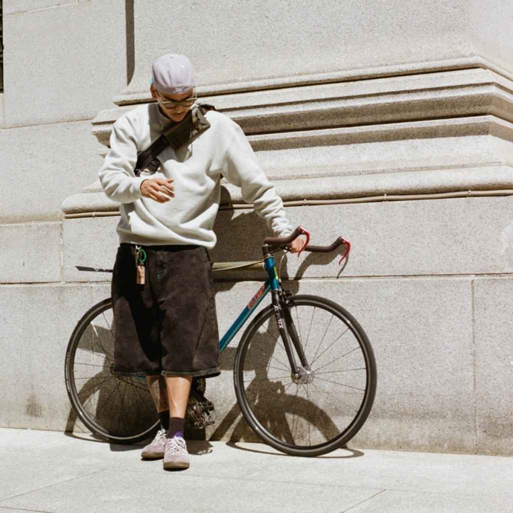 UNVER×SUNKAK* type2 sunglasses (kahki/orange) - BLUE LUG ONLINE STORE