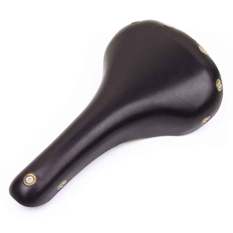 BERTHOUD* aspin leather saddle (black) - BLUE LUG ONLINE STORE