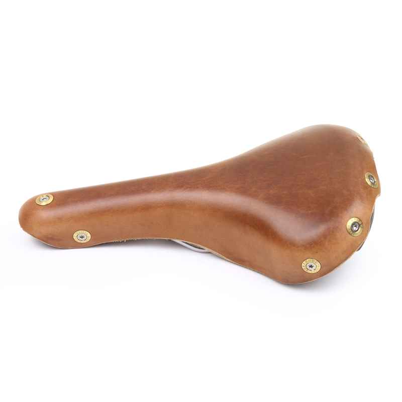 BERTHOUD* aspin leather saddle (natural) - BLUE LUG ONLINE STORE