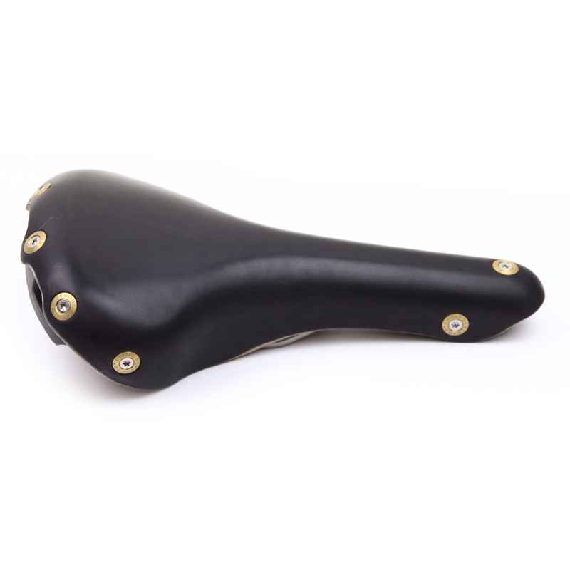 BERTHOUD* aravis leather saddle (black) - BLUE LUG ONLINE STORE