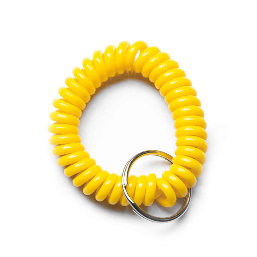 やすひぐ SUPER COIL* clip on key coil (blue) - BLUE LUG ONLINE STORE