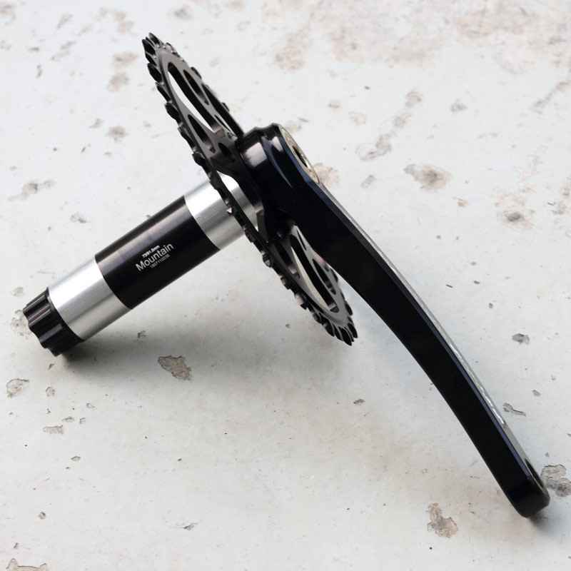 WHITE INDUSTRIES* MR30 crank set (black) - BLUE LUG ONLINE STORE