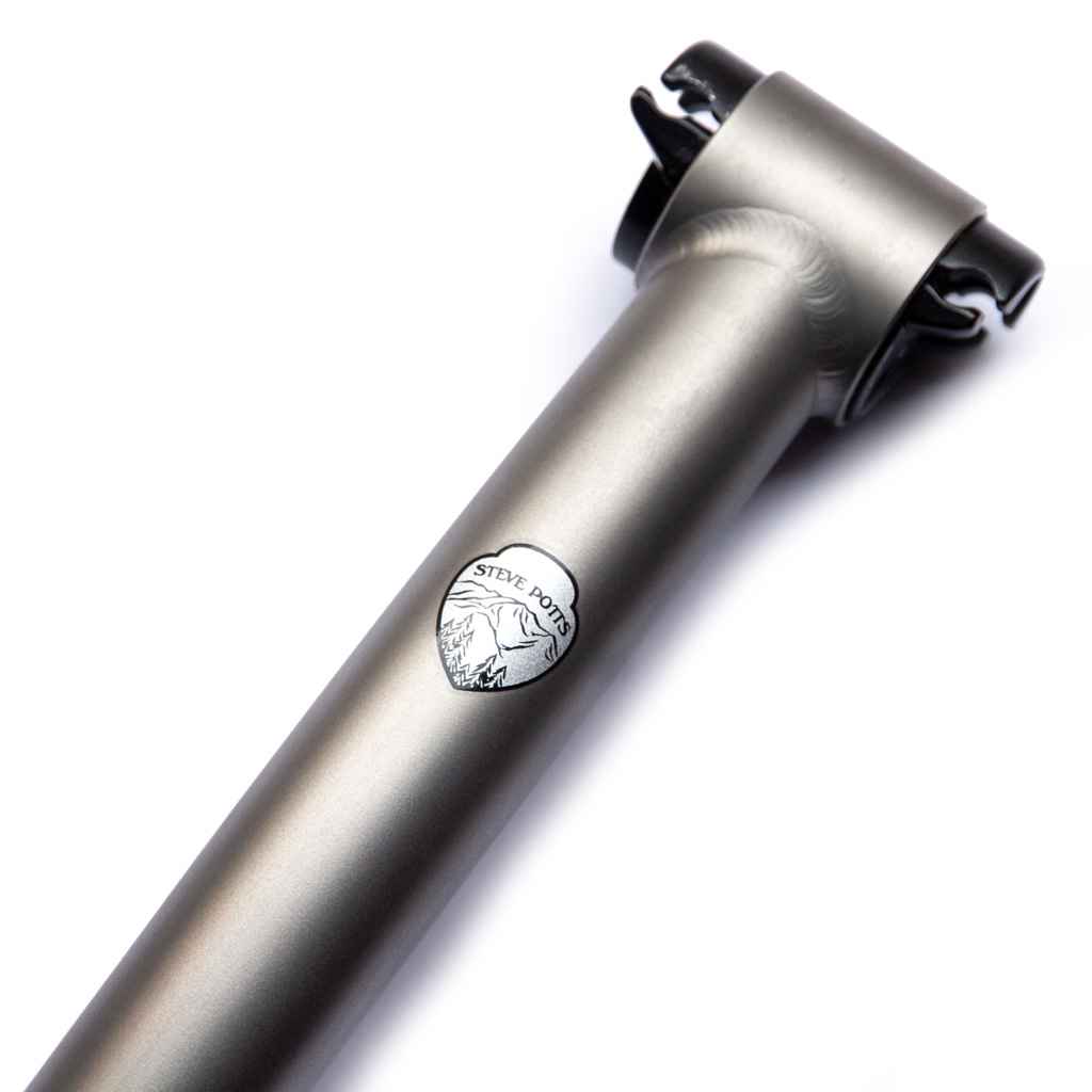STEVE POTTS* setback titanium seatpost - BLUE LUG ONLINE STORE
