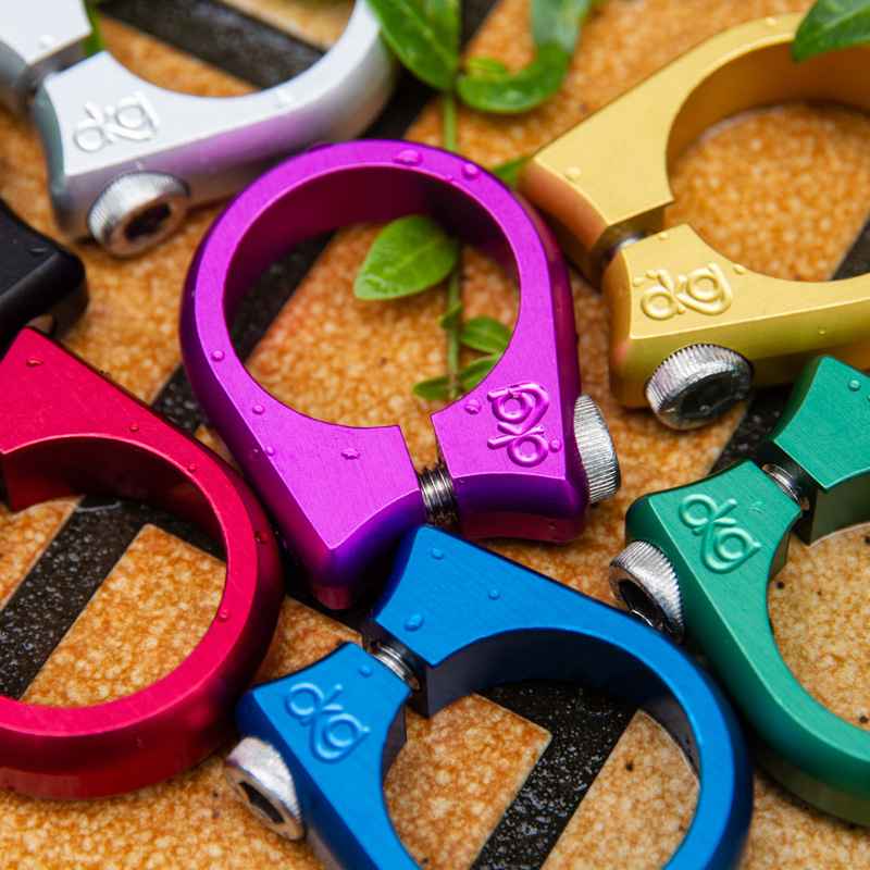 DKG* seat clamp (black) - BLUE LUG ONLINE STORE