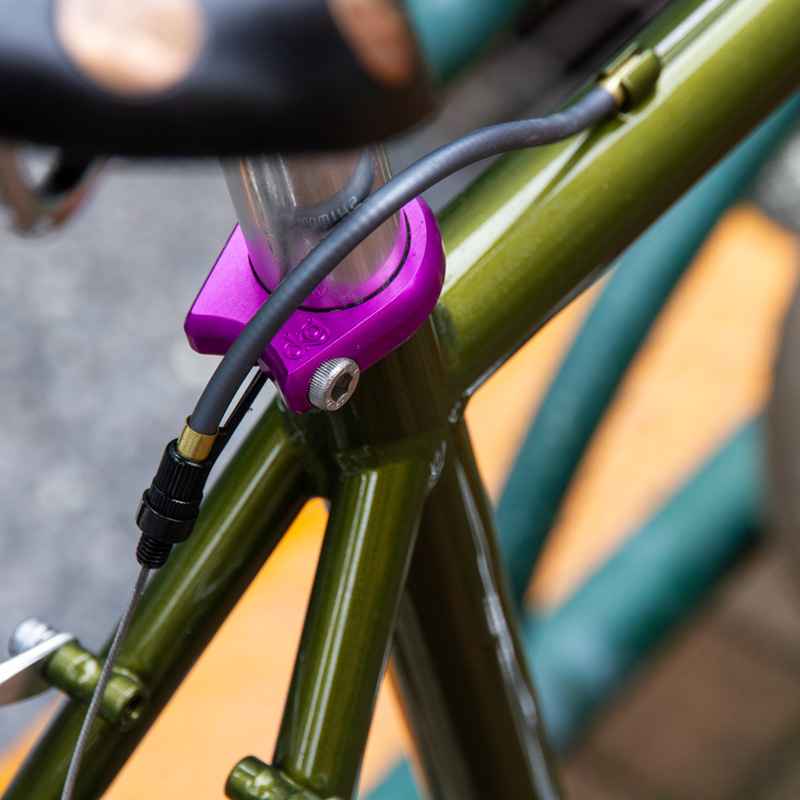 Ringleシートクランプ チタンシャフト パープル DKG* seat clamp (purple) - BLUE LUG ONLINE STORE