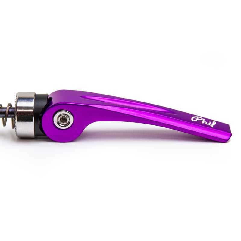 philwood フィルウッド　mini ハブ　キーホルダー　ブルーラグ PHILWOOD* quick release skewer (silver) - BLUE LUG ONLINE STORE