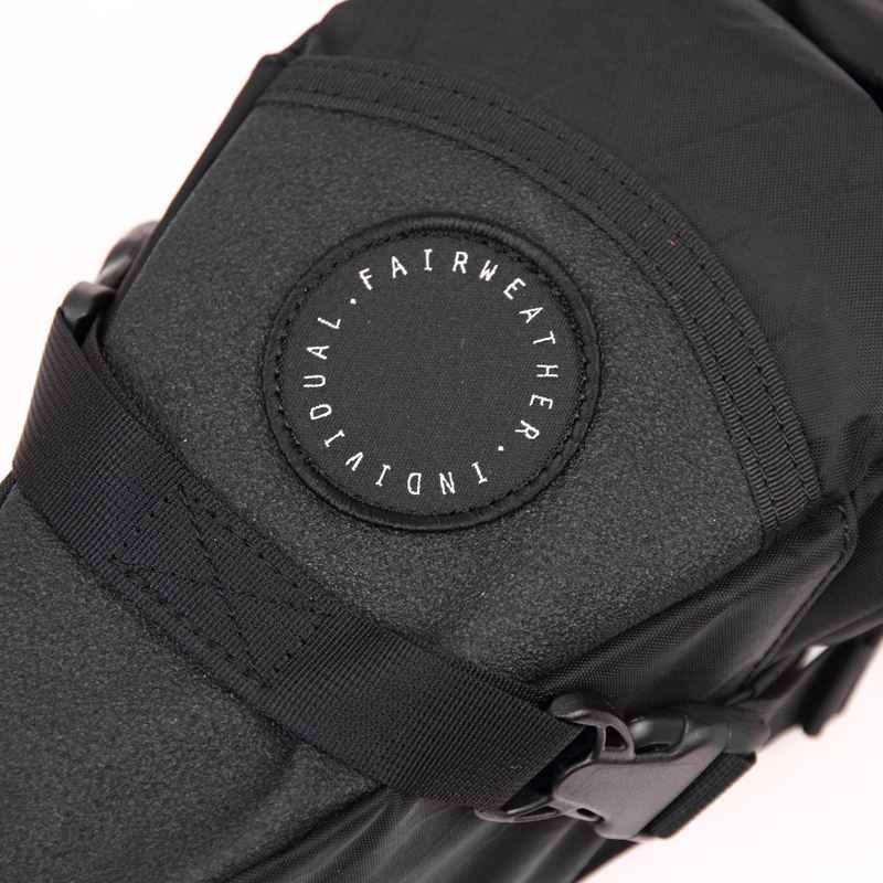 FAIRWEATHER* seat bag mini (x-pac black) - BLUE LUG ONLINE STORE