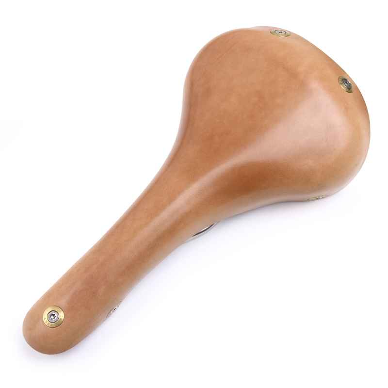 BERTHOUD* soulor leather saddle (natural) - BLUE LUG ONLINE