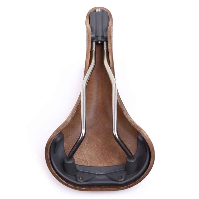 BERTHOUD* soulor leather saddle (black) - BLUE LUG ONLINE STORE