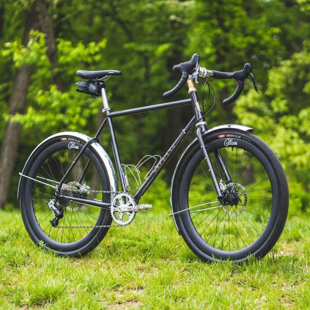トルコ製ヴィンテージラグ982 超大判 レア オレンジ ペール ブルー グリーン VELO ORANGE* taper threadless headset (silver) - BLUE LUG