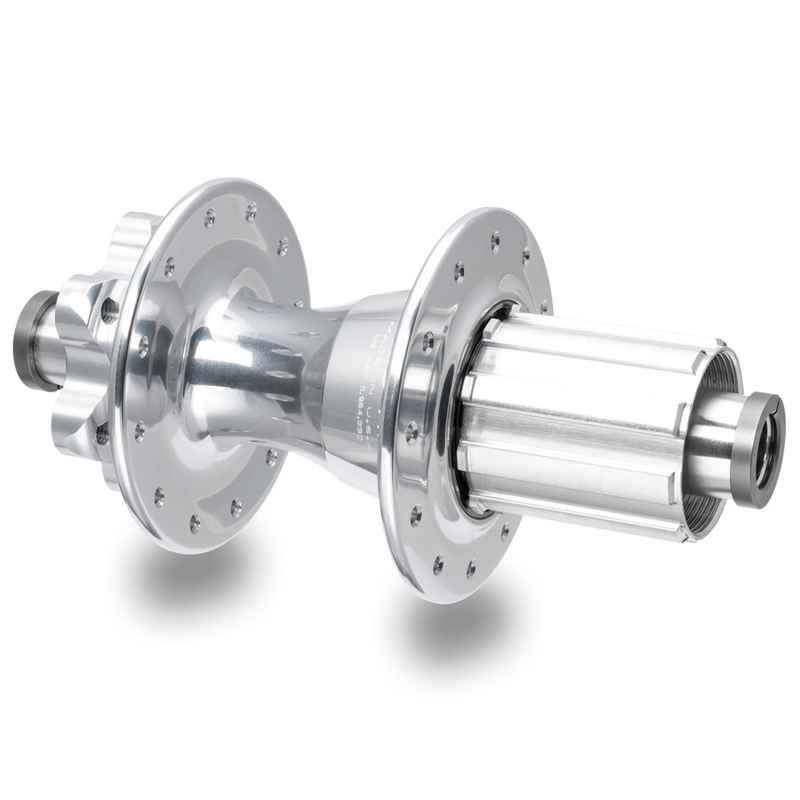 CHRIS KING* R45 disc road hub rear (silver/6bolts) - BLUE