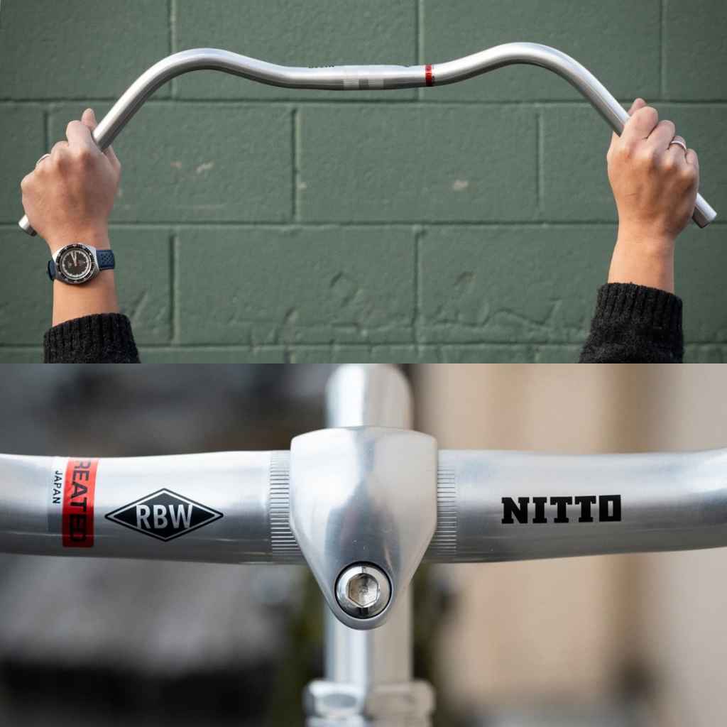 NITTO* rivendell bar68 (silver) - BLUE LUG ONLINE STORE