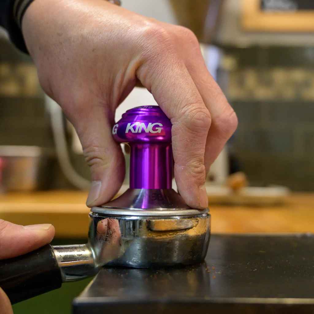 CHRIS KING* espresso tamper (matte jade) - BLUE LUG ONLINE STORE