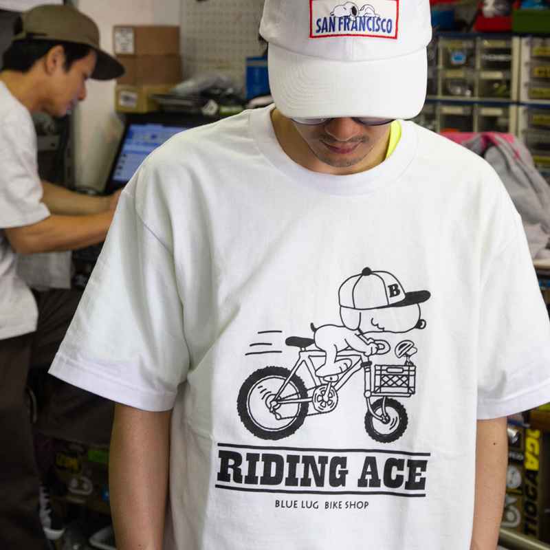 新品未使用　Tシャツ　Mサイズ　ブルーラグ　blue lug BLUE LUG* missing t-shirt (grey) - BLUE LUG ONLINE STORE
