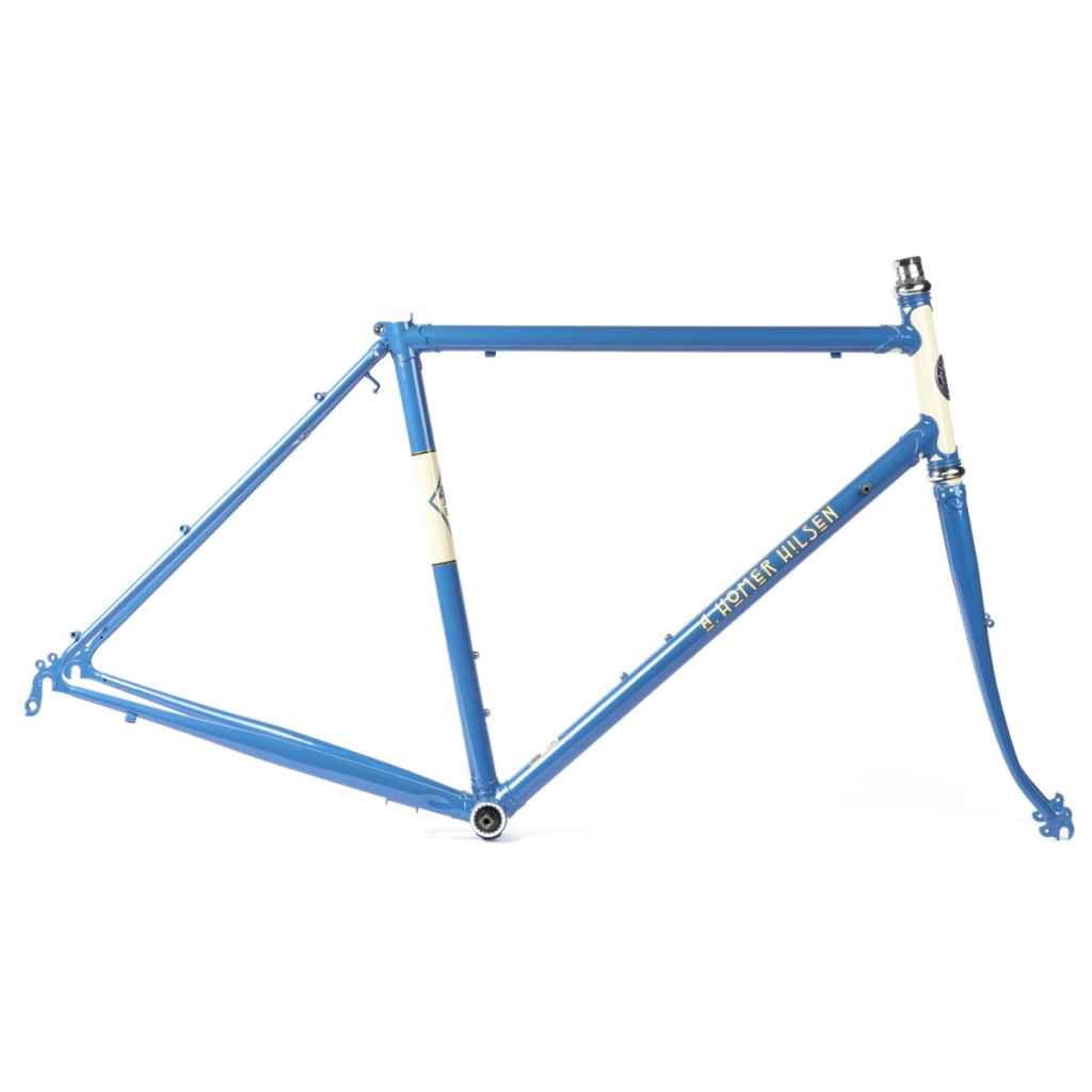 【送料無料】 hilsen homer A. RIVENDELL* frame LUG BLUE - (blue) set 自転車本体