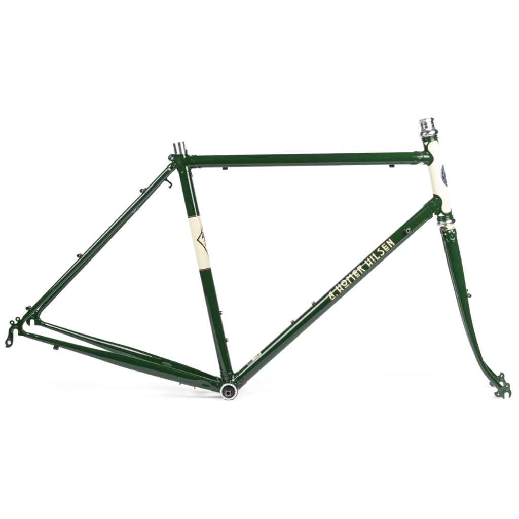 RIVENDELL* A. homer hilsen frame set (green) - BLUE LUG
