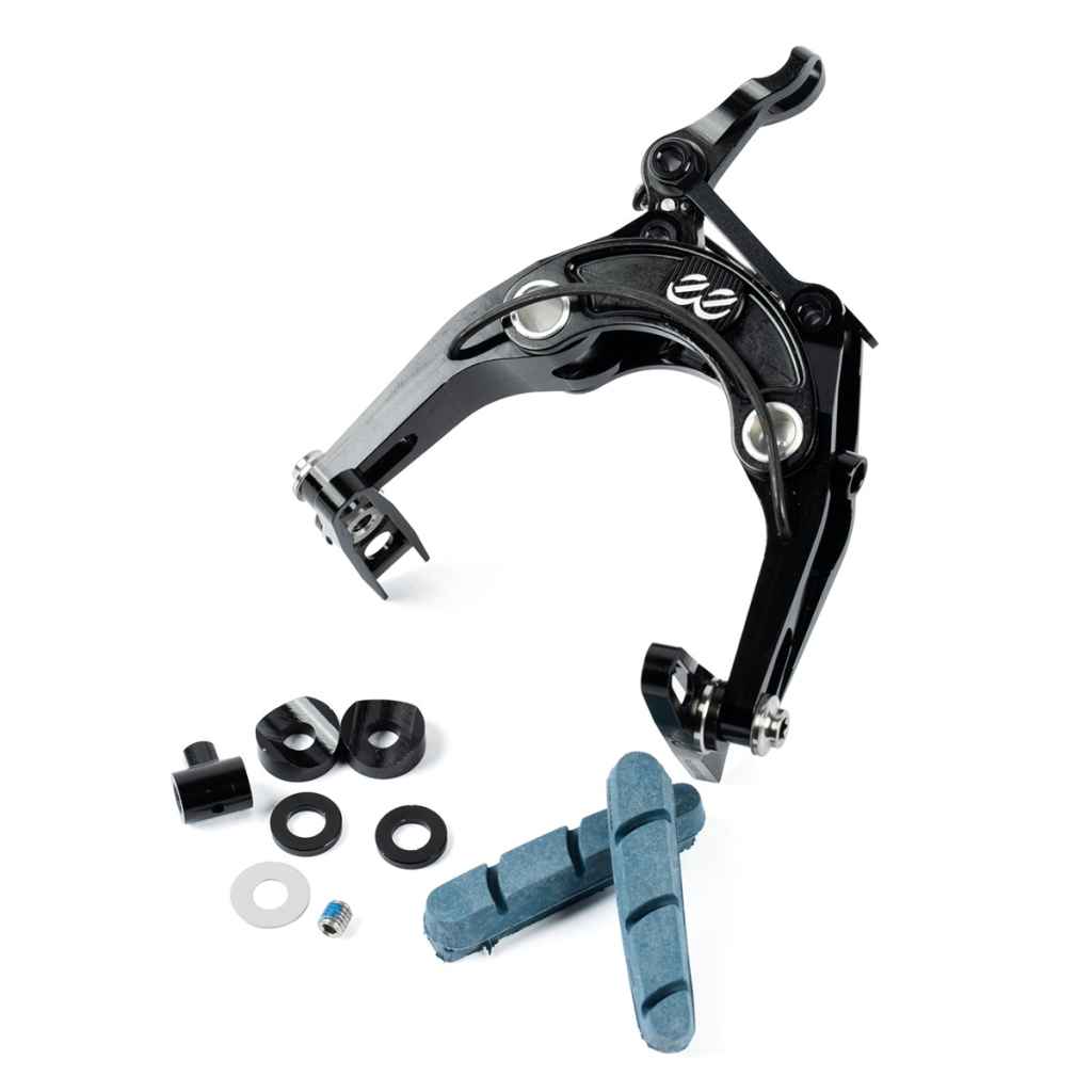 eeブレーキ　キャリパーブレーキ　ブラック CANE CREEK* eebrake set assembly brompton (black) - BLUE LUG