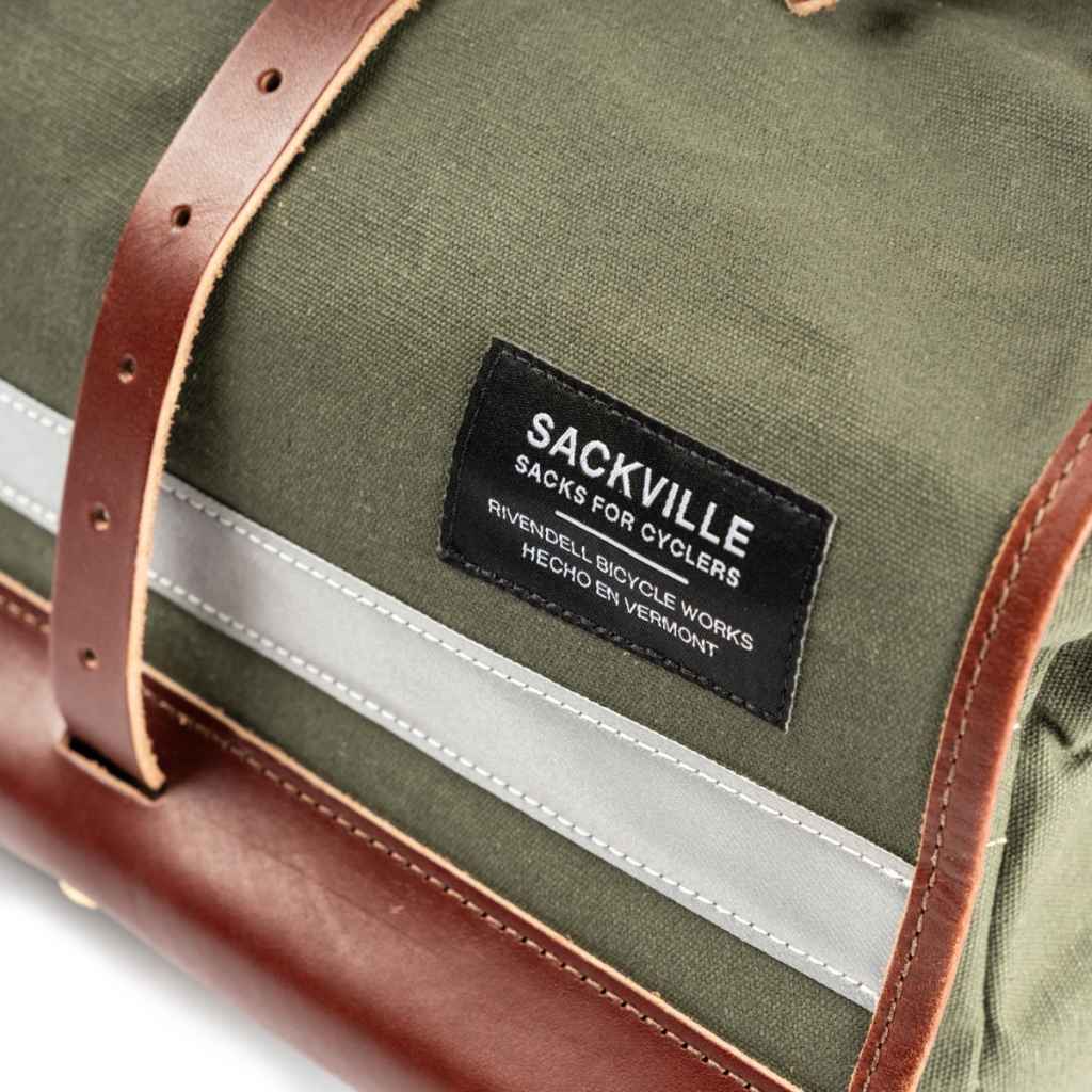 RIVENDELL* sackville bagboy saddle bag (olive) - BLUE LUG
