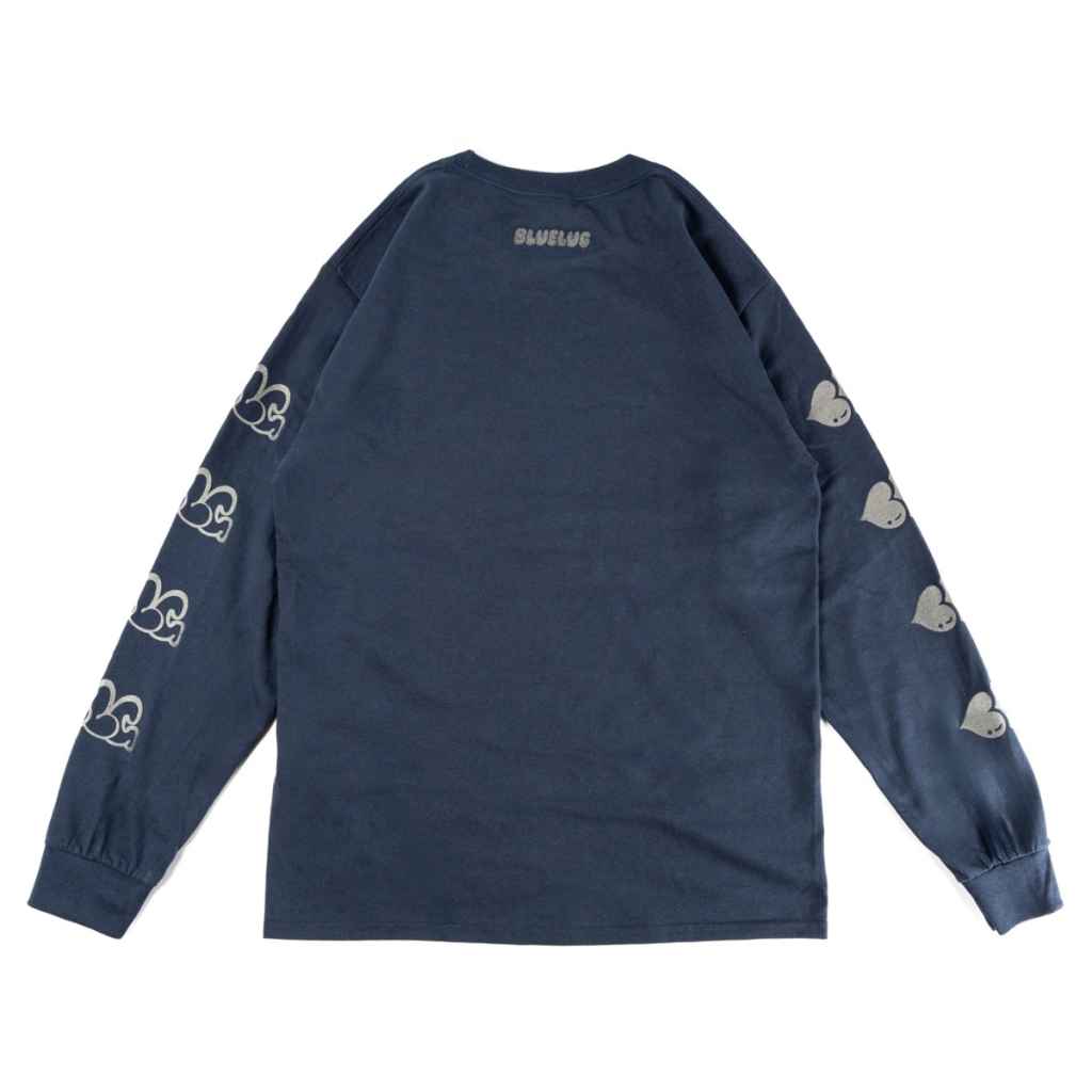 BLUE LUG* BLG long sleeve t-shirt (navy) - BLUE LUG ONLINE STORE