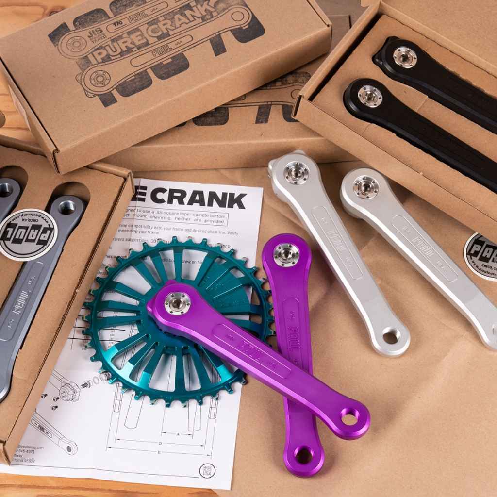 PAUL* 100% pure cranks (pewter) - BLUE LUG ONLINE STORE