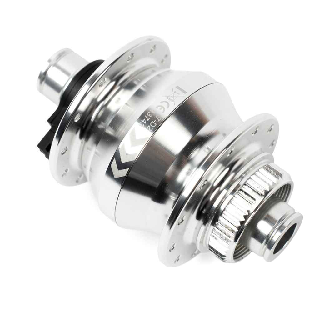 SHUTTER PRECISION* PL-7 dynamo disc hub (silver) - BLUE LUG ONLINE