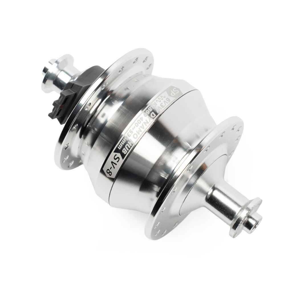 SP SV-8 ダイナモハブ bluelug surly rivendell SHUTTER PRECISION* SV-8 dynamo hub (silver/32H) - BLUE LUG ONLINE