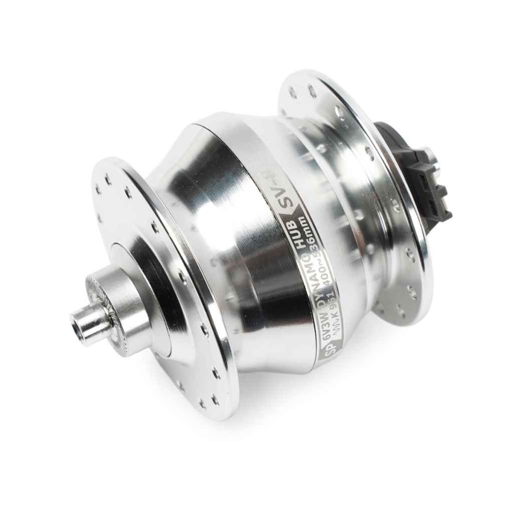 20-60代 人気ファッションブランド SHUTTER PRECISION* SV-8-FC dynamo hub for Brompton (silver ウェア
