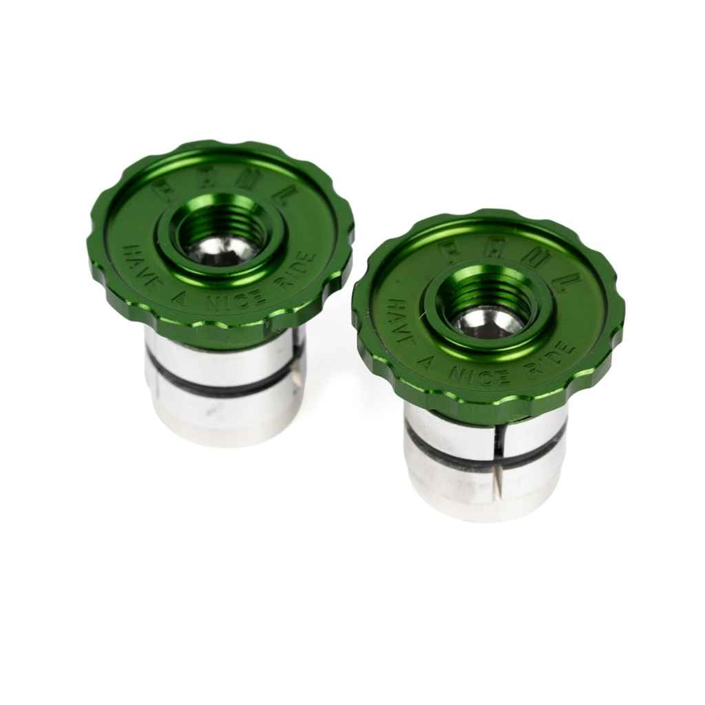 PAUL* bar end plug (green) - BLUE LUG ONLINE STORE