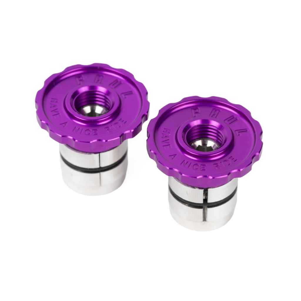PAUL COMPONENT Bar Endsバーハンドルエンド パープル PAUL* bar end plug (purple) - BLUE LUG ONLINE STORE