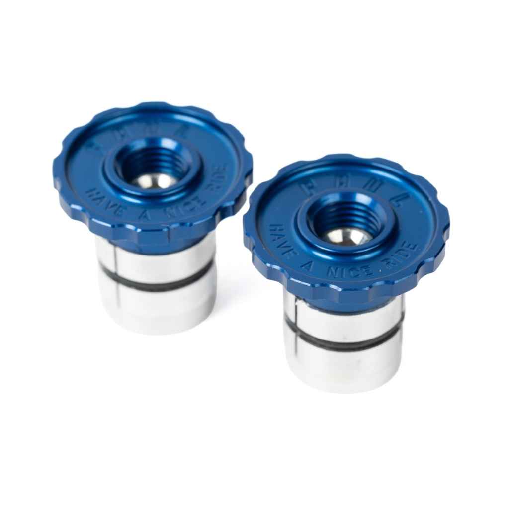 PAUL* bar end plug (blue) - BLUE LUG ONLINE STORE
