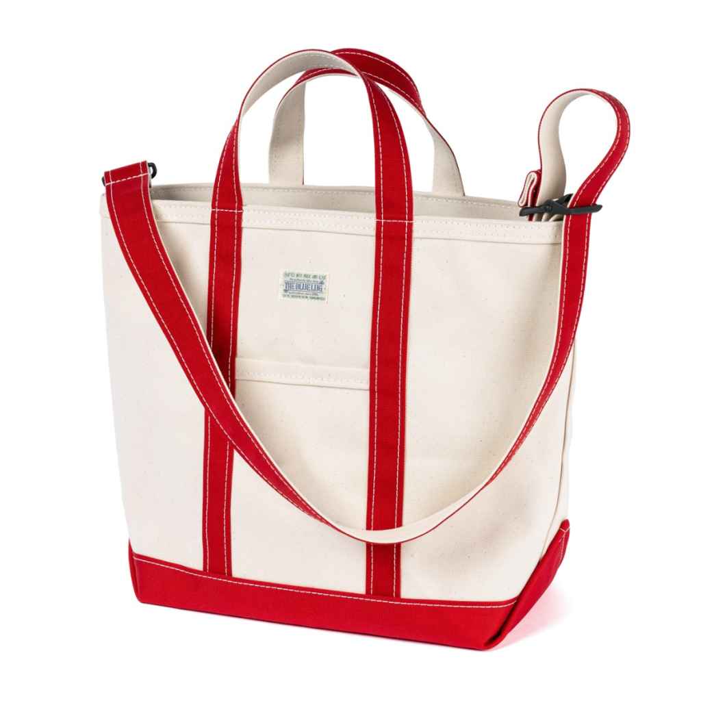 BLUE LUG トートバッグ　BOAT BLUE LUG* boat (natural/red) - BLUE LUG ONLINE STORE