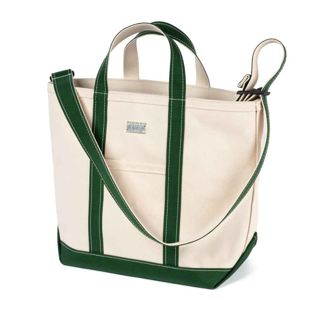 BLUE LUG トートバッグ　BOAT BLUE LUG* boat (natural/green) - BLUE LUG ONLINE STORE