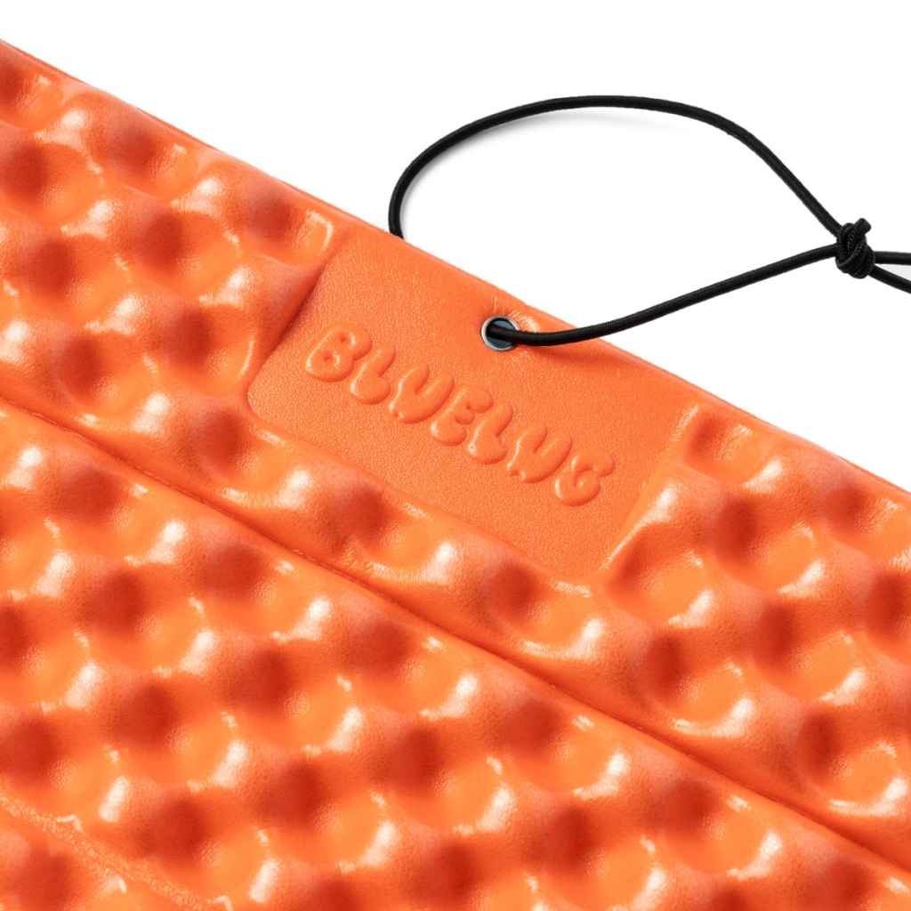 BLUE LUG* puff seat (orange/blue) - BLUE LUG ONLINE STORE