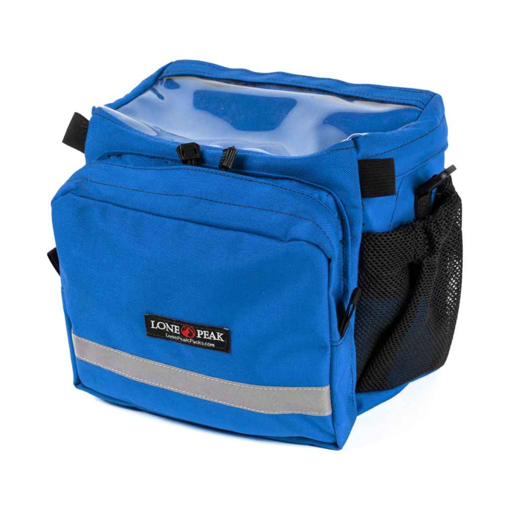 LONE PEAK* alta handle bar bag (blue) - BLUE LUG ONLINE STORE