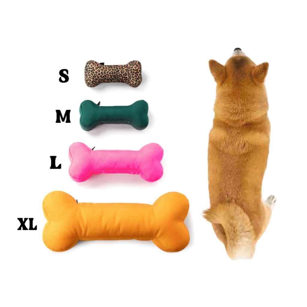 BLUE LUG* bone toy (pine green) - BLUE LUG ONLINE STORE