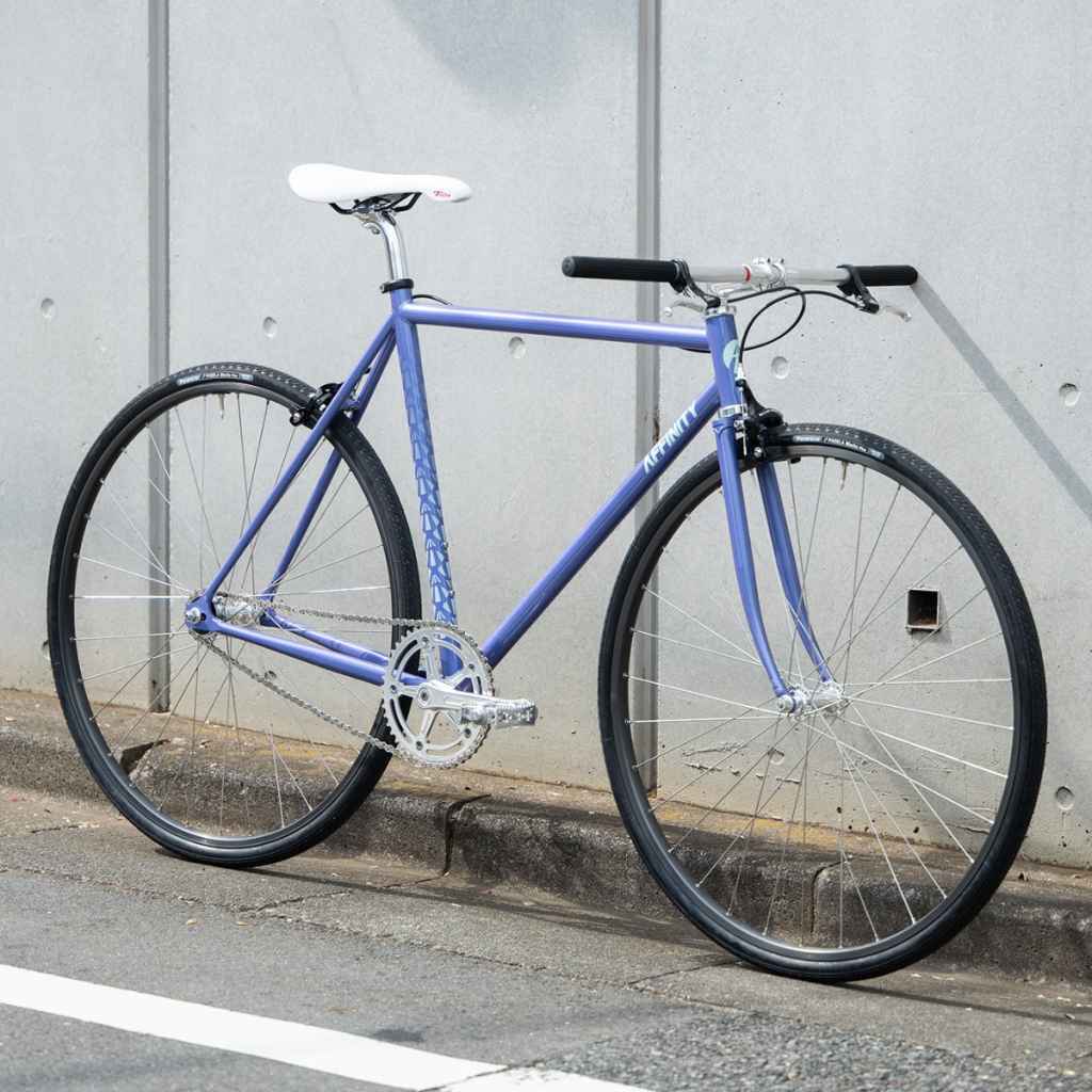 Affinity cycle metropolitan アフィニティサイクル AFFINITY CYCLES* metropolitan track complete bike (s/lilac breeze