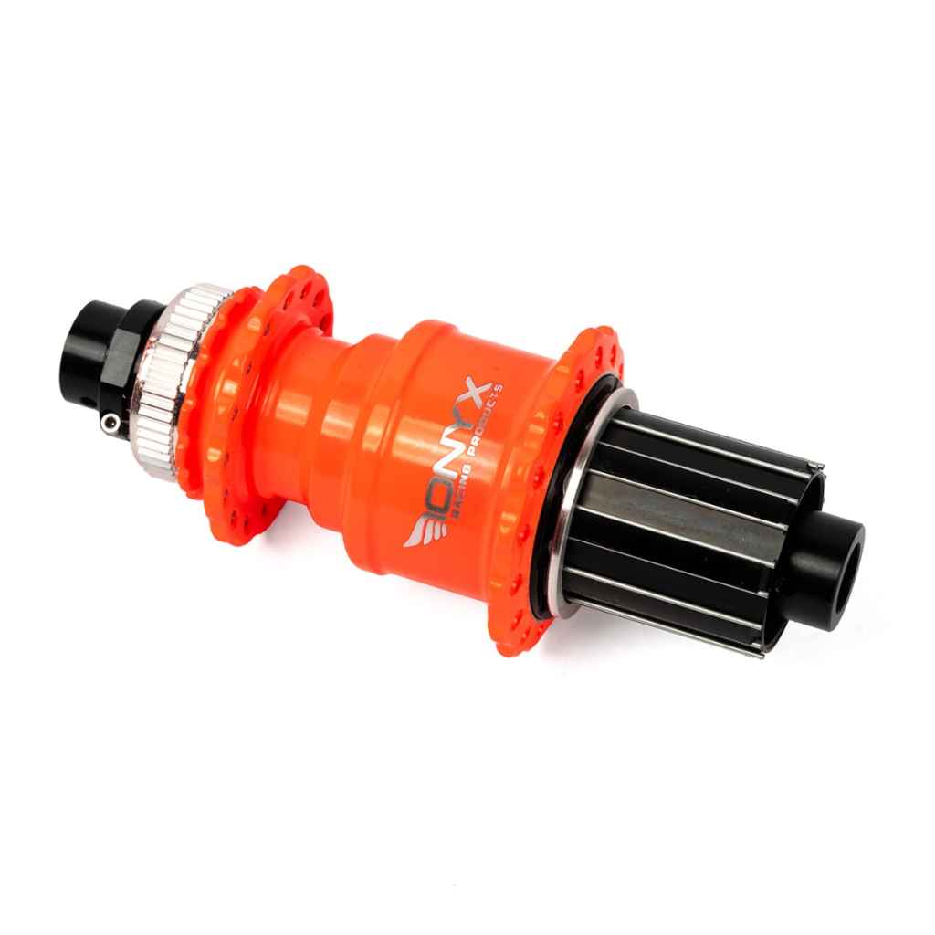ONYX RACING PRODUCTS DISC HUB ブルーラグ ONYX RACING PRODUCTS* vesper disc CL hub rear (silver