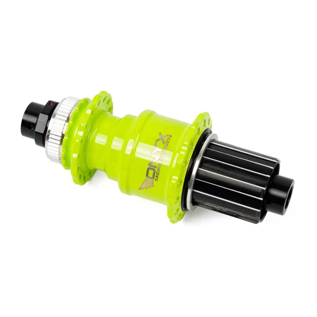 ONYX RACING PRODUCTS DISC HUB ブルーラグ ONYX RACING PRODUCTS* vesper disc CL hub rear (hi-vis yellow