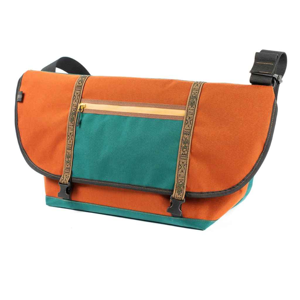 BLUE LUG* the messenger bag (custom/brick/green) - BLUE LUG