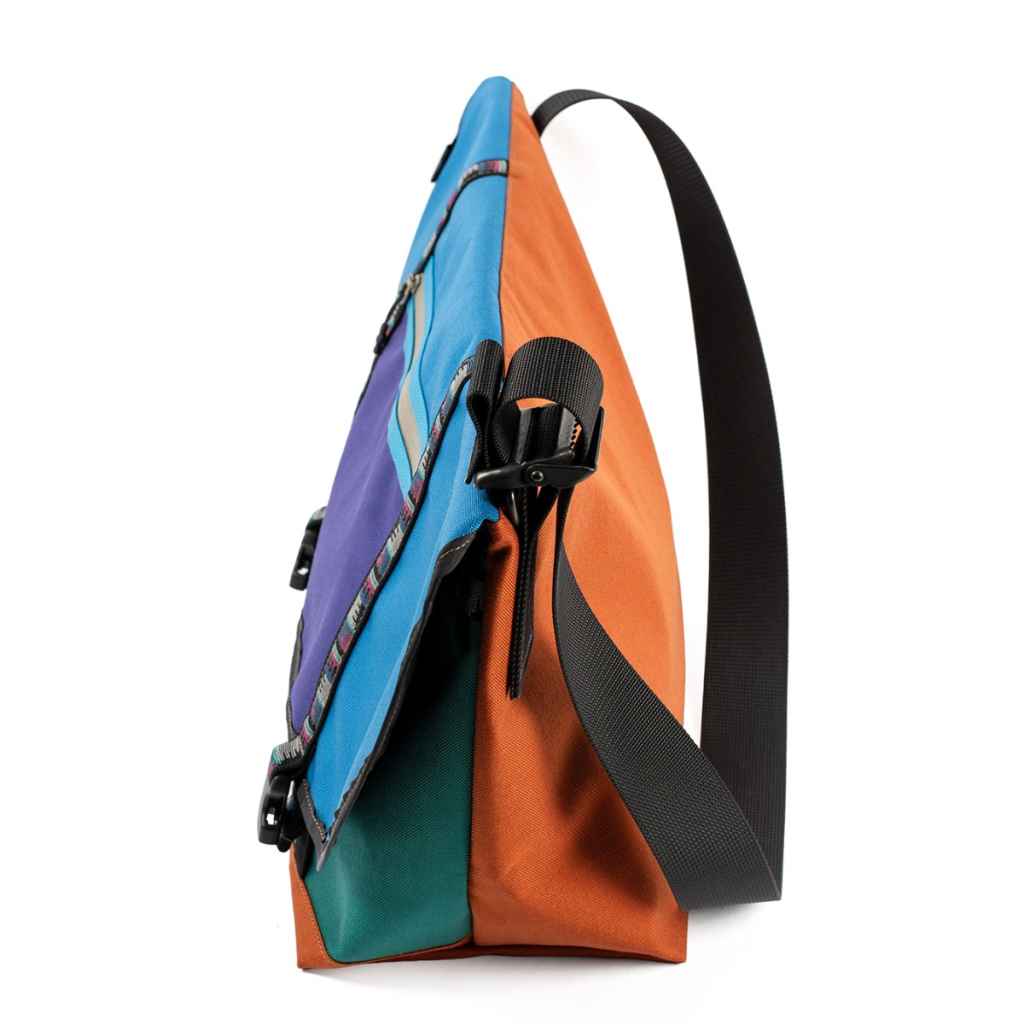 BLUE LUG* the messenger bag (custom/blue/purple) - BLUE LUG