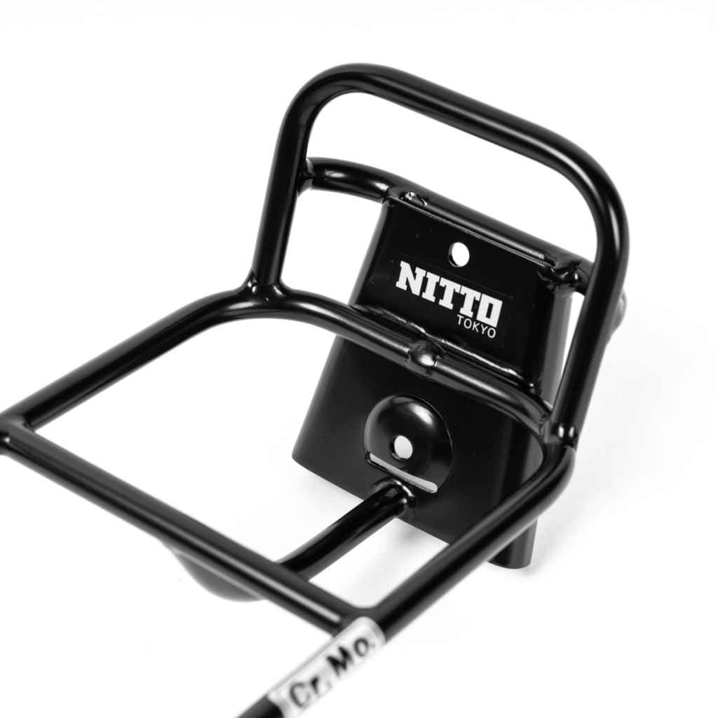 NITTO* BM-1F brompton front carrier (black) - BLUE LUG ONLINE STORE