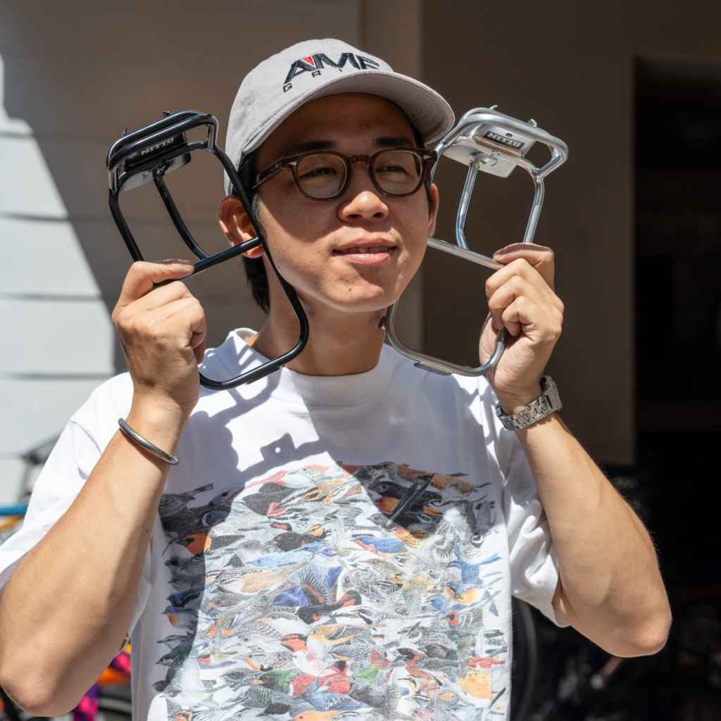 NITTO* BM-1F brompton front carrier (black) - BLUE LUG ONLINE STORE