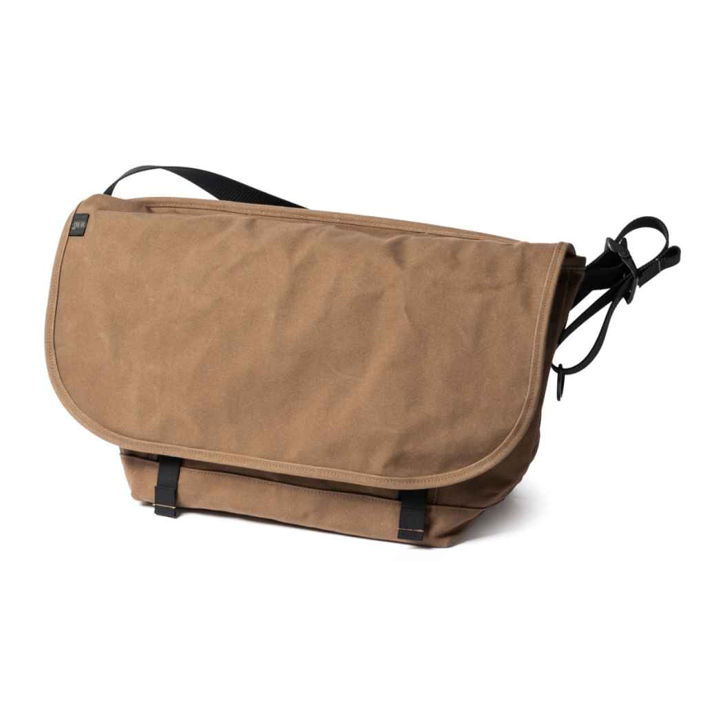BLUE LUG* BBS messenger bag (brown) - BLUE LUG ONLINE STORE
