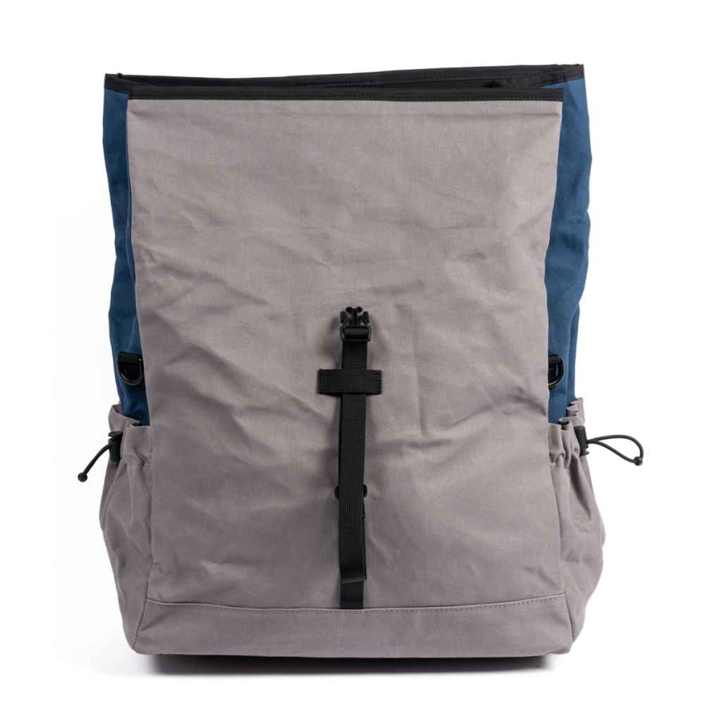FAIRWEATHER* brompton bag (wax indigo/gray) - BLUE LUG ONLINE STORE