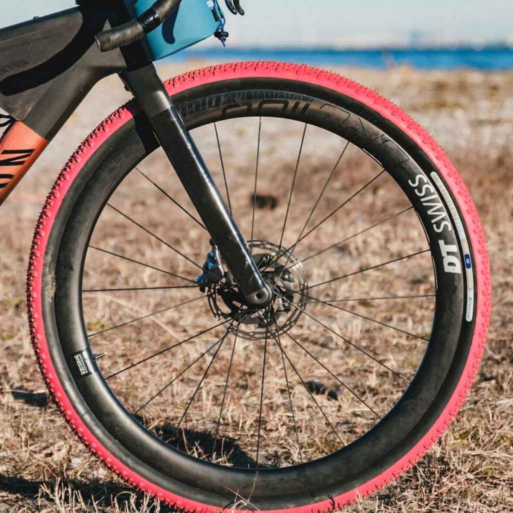 ⭐︎中古　GRAVELKING X1 茶サイド　4本セット PANARACER* new gravel king X1 (cranberry/brown) - BLUE LUG ONLINE